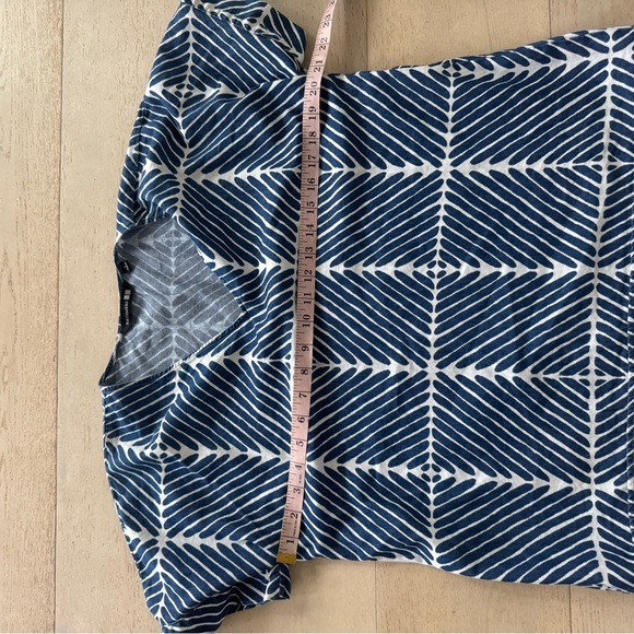 Marimekko x Uniqlo NWOT Cotton Geometric Print Oversized Top size S - Picture 11 of 11